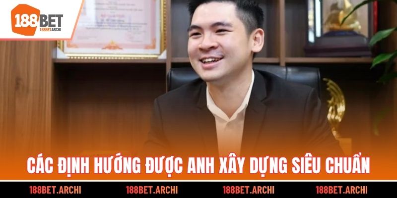 Các định hướng được anh xây dựng siêu chuẩn